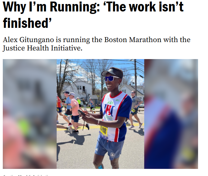 Why I’m Running: ‘The work isn’t finished’, Boston.com