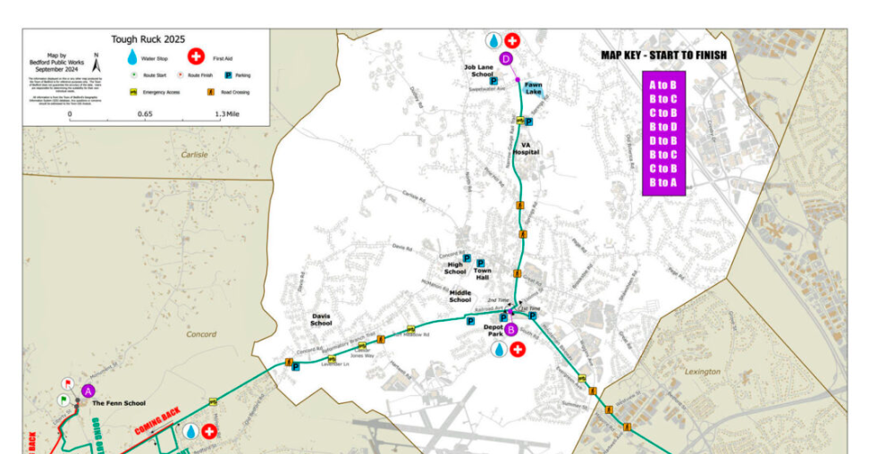 Tough Ruck 26.2 Marathon Running Through Bedford and Concord on April 20, The Bedford Citizen