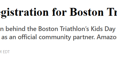 Amazon Funds Free Registration for Boston Triathlon’s Kids Day Events, Country 102.5