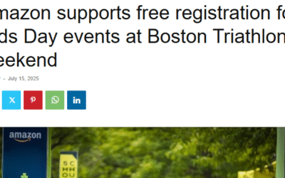Amazon supports free registration for Kids Day events at Boston Triathlon weekend, Endurance.Biz