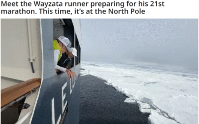 Meet the Wayzata runner preparing for his 21st marathon. This time, it’s at the North Pole, MPRNews