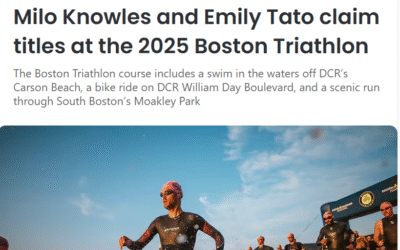 Milo Knowles and Emily Tato claim titles at the 2025 Boston Triathlon, Triathlon Insight