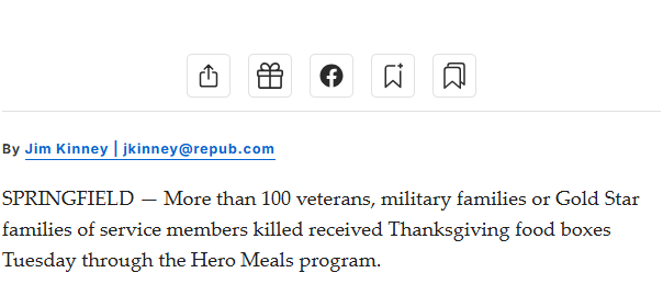 Joshua Milne PR: Hero-Meals’-fill-Thanksgiving-gaps-for-veterans-and-military-Gold-Star-families-masslive-com