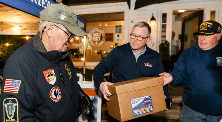 Swampscott rewards service with Hero Meals, Item Live
