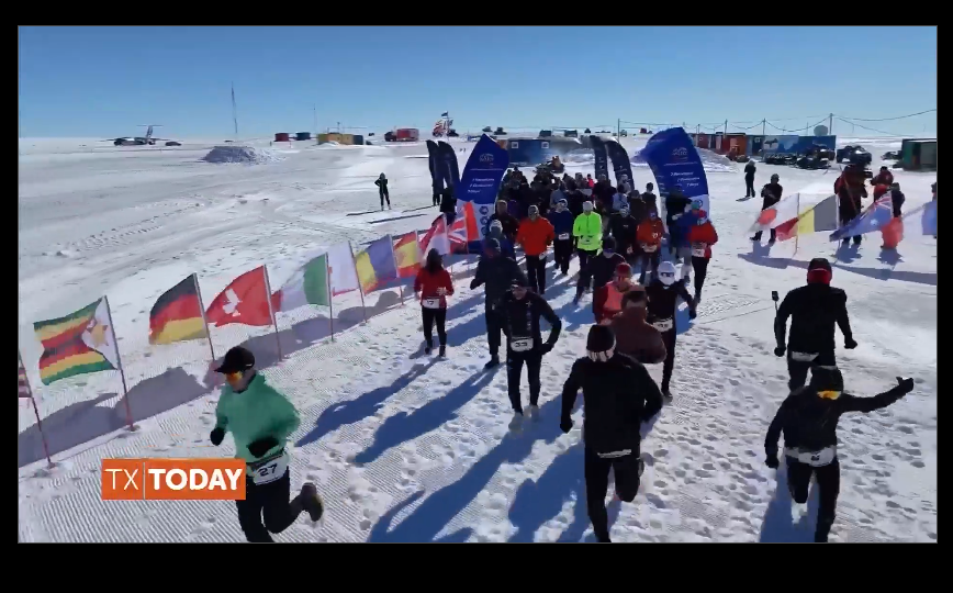 7 Marathons on 7 Continents in 7 days, Texas Today, NBC DFW