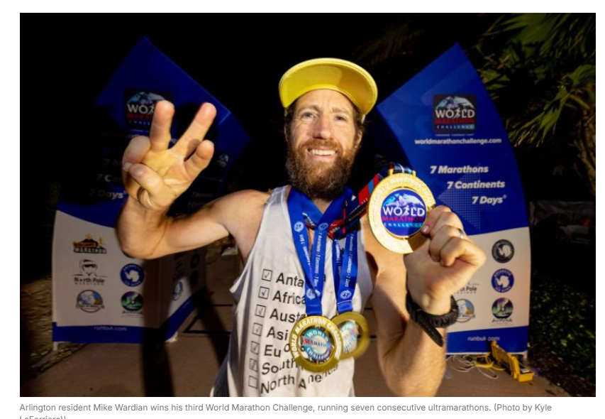 Arlington Ultramarathoner Shatters World Record in Extreme Race, Arlington Magazine
