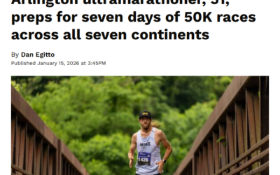 Arlington ultramarathoner, 51, preps for seven days of 50K races across all seven continents, ARL Now