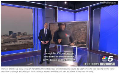 Bal Joshi breaks world record after running 7 marathons in 7 days on 7 continents, NBCDFW