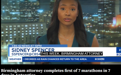 Birmingham attorney completes first of 7 marathons in 7 days in Antarctica, CBS42