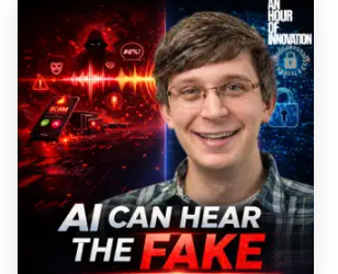 Deepfake Detection with Voice AI: How Real-Time AI Stops Fraud & Security Threats | Carter Huffman, An Hour of Innovation