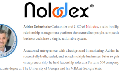 From Awkward Introductions to Seamless Transactions: The Nolodex Experience, BusinessRadioX