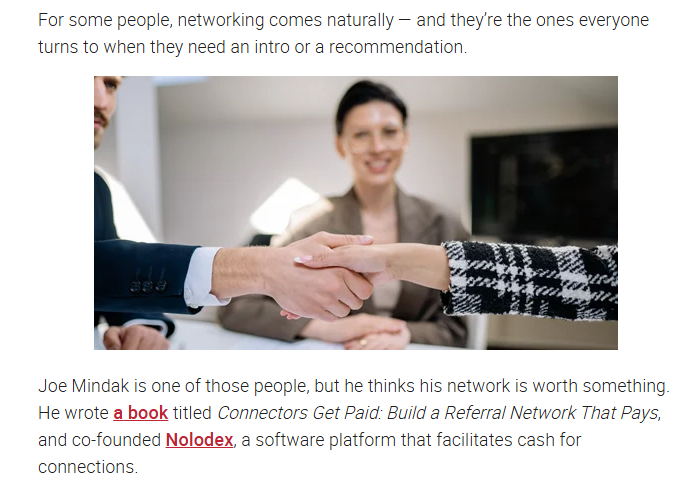 Know a lot of people? Turn it into a side hustle, The Hustle