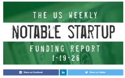 The Weekly Notable Startup Funding Report: 1/19/26, AlleyWatch