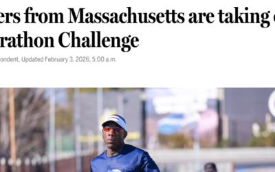 Two runners from Massachusetts are taking on the World Marathon Challenge, Boston Globe