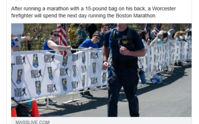 MA Firefighter, Veteran to Honor the Fallen by Running Back-to-Back Marathons, Firefighter Nation