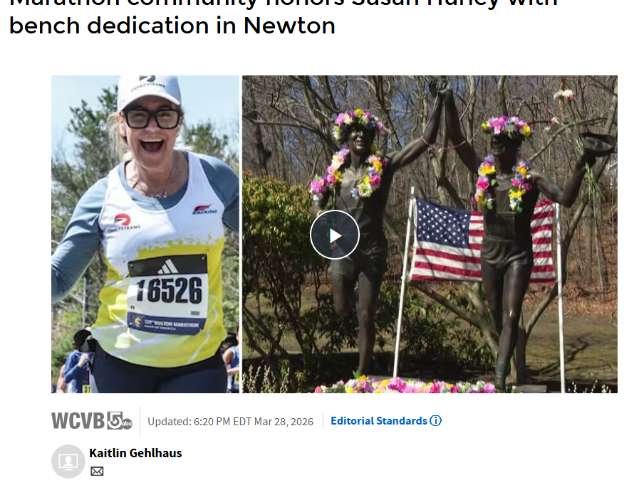 Joshua Milne PR: https://www.wcvb.com/article/susan-hurley-bench-dedication-newton/70873156