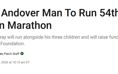 North Andover Man To Run 54th Boston Marathon, Patch.com