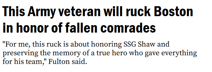 Coverage for Clients: This-Army-veteran-will-ruck-Boston-in-honor-of-fallen-comrades